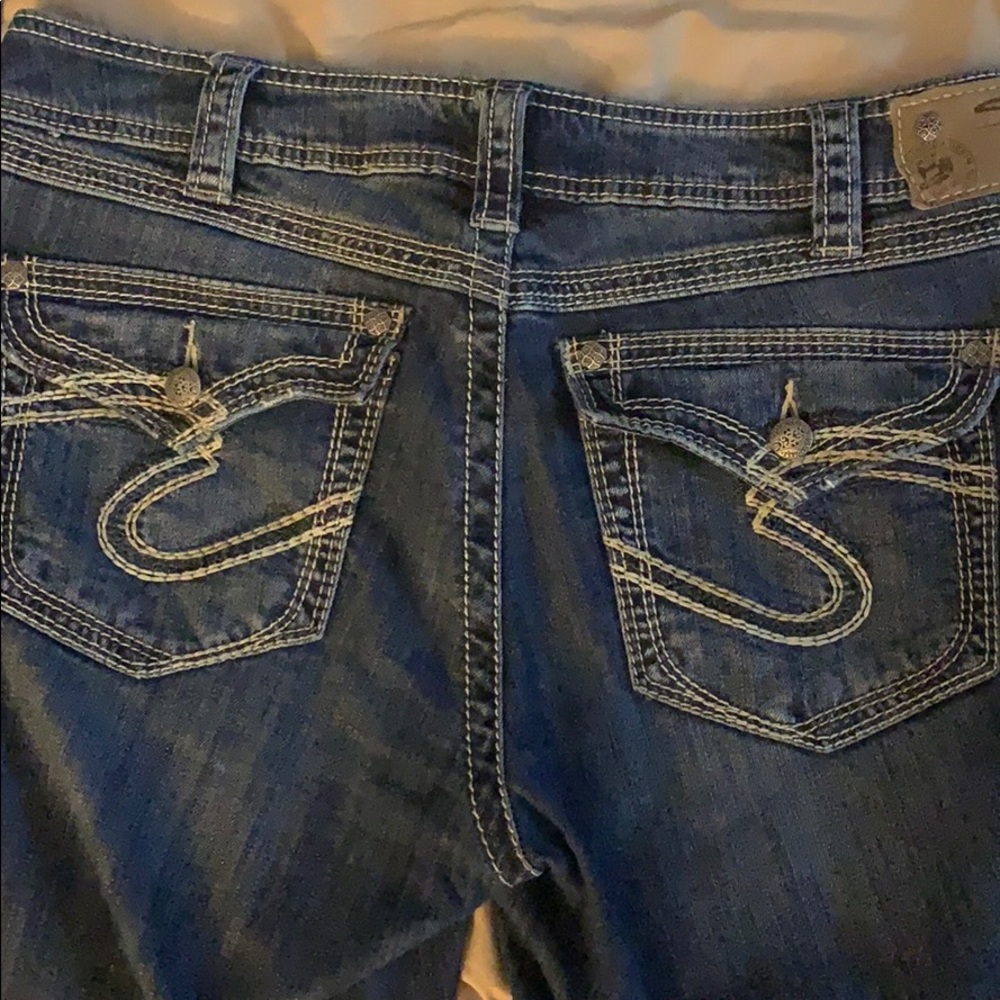 Like new Silver Suki Surplus Jeans.